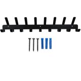 Colgador Perchero de pared Negro , 17 Ganchos - imagen 2