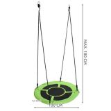 Columpio Nido verde , 100 cm de diámetro