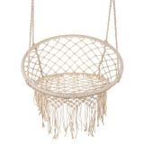 Columpio Nido colgante Beige 