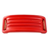 Columpio rojo de plástico