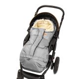 Saco Combi 3 en 1 para Silla de Paseo - Gris/Lana