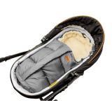 Saco Combi 3 en 1 para Silla de Paseo - Gris/Lana