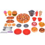 Comida juguete de cocina plástico Pizza Fast Food - imagen 25
