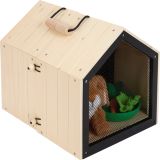 Conejera con corral para niños: La alternativa perfecta para los juegos de rol