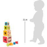 Cubos para apilar ABC 