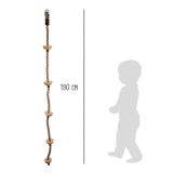 Cuerda de escalar con soportes de madera para los pies - imagen 13