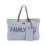 Family Bag Nursery Bag - Canvas - Grey