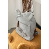 My First Bag Children's Backpack - Canvas - Grey