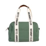 Bolso Maternal Mommy Club Signature con Correas de Lona - Verde