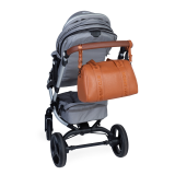 Bolso Maternal Mommy Club Signature en Cuero Vegano - Marrón - imagen 19