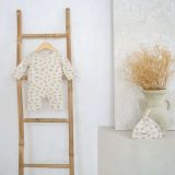 Set Bebé Orgánico Recién Nacido con Gorro – Algodón GOTS Suave 0-3 Meses | Clair de Lune