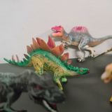 Dinosaurios, FIguras móviles , 6 piezas - Cretaceous