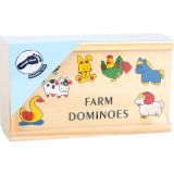 Dominó de madera Granja Pequeño