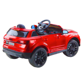Coche Eléctrico Infantil Audi Q7 Rojo Metalizado 12V con Control Remoto y Asiento de Piel – LEAN CARS - imagen 2