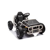 Buggy Eléctrico A8812 24V Negro con Asiento de Cuero y Ruedas EVA - imagen 6