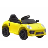 Coche Eléctrico para Niños WMT-666 con Control Remoto y Luces LED-Amarillo - imagen 2