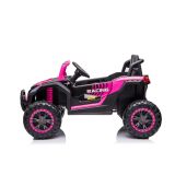 Coche Eléctrico para Niños YSA036 Rosa 4x4 con 4 Motores, 12V y Control Remoto - imagen 3