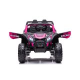 Coche Eléctrico para Niños YSA036 Rosa 4x4 con 4 Motores, 12V y Control Remoto - imagen 5