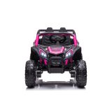 Coche Eléctrico para Niños YSA036 Rosa 4x4 con 4 Motores, 12V y Control Remoto - imagen 6