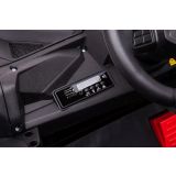 Coche Eléctrico Infantil YSA036 Rojo 4x4 con Batería 12V, Control Remoto y Asiento de Piel
