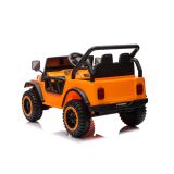 Coche Eléctrico Infantil 24V YSA8813 Naranja con Control Remoto y Asiento de Ecocuero - imagen 3