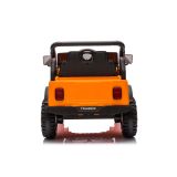 Coche Eléctrico Infantil 24V YSA8813 Naranja con Control Remoto y Asiento de Ecocuero - imagen 4