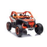 Buggy Eléctrico Infantil 4x4 Can-Am RS DK-CA001 Naranja – 4 Motores, 2x24V, Control Remoto y Luces LED - imagen 5