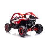 Buggy Eléctrico Infantil 4x4 Can-Am RS DK-CA001 Rojo – 4 Motores, Batería 2x24V, Control Remoto y Luces LED - imagen 4
