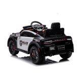 Coche Eléctrico para Niños Dodge Charger de Policía Blanco y Negro con Control Remoto y Luces - imagen 8
