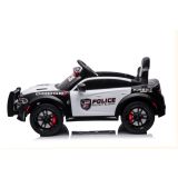 Coche Eléctrico para Niños Dodge Charger de Policía Blanco y Negro con Control Remoto y Luces - imagen 3