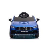 Coche Eléctrico para Niños Mercedes CLA 45s AMG Negro 4x4 con 4 Motores, 12V y Control Remoto