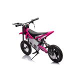 Moto Cross Eléctrica para Niños A9901 en Color Rosa - Motor de 350W y Suspensión Hidráulica - imagen 4