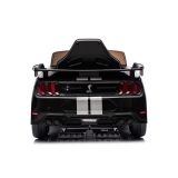 Coche Eléctrico para Niños Ford Mustang GT500 Shelby Negro con Control Remoto y Asientos de Ecopiel - imagen 2