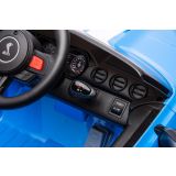 Coche Eléctrico para Niños Ford Mustang GT500 Shelby Azul con Control Remoto y Asientos de Ecopiel - imagen 3