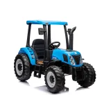 Tractor Eléctrico Infantil A011 Azul 24V con Ruedas EVA y Mando a Distancia
