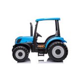 Tractor Eléctrico Infantil A011 Azul 24V con Ruedas EVA y Mando a Distancia
