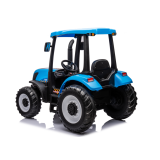 Tractor Eléctrico Infantil A011 Azul 24V con Ruedas EVA y Mando a Distancia
