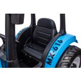 Tractor Eléctrico Infantil A011 Azul 24V con Ruedas EVA y Mando a Distancia
