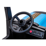 Tractor Eléctrico Infantil A011 Azul 24V con Ruedas EVA y Mando a Distancia
