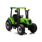 Tractor Eléctrico Infantil A011 Verde 24V con Ruedas EVA y Mando a Distancia
