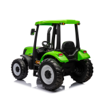 Tractor Eléctrico Infantil A011 Verde 24V con Ruedas EVA y Mando a Distancia
