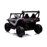Coche Eléctrico Infantil S618 24V 4x4 LEAN CARS - Gris - imagen 4