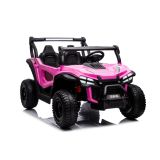 Coche Eléctrico Infantil S618 24V 4x4 LEAN CARS - Rosa - imagen 2