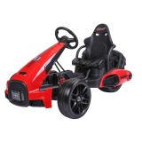 Go-Kart Eléctrico Infantil CH9939 en Rojo con Batería 12V y Motor Dual de 45W - imagen 4