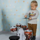 Batería de 5 tambores + Platillo + Taburete/Silla , Juguete para Niños - imagen 49