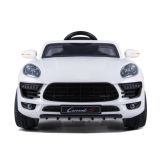 Coche Eléctrico para Niños Coronet S Blanco con Control Remoto, Ruedas EVA y Asiento de Piel - imagen 3