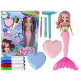 Kit Creativo DIY Sirena Rosa – Arte, Excavación y Diversión para Niñas +3 Años

