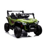 Coche Eléctrico Infantil S618 24V 4x4 LEAN CARS - Verde - imagen 2