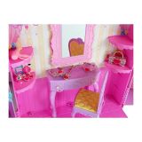 Vestidor de Muñeca con Luz y Espejo + Muñeca de 26 cm y Accesorios – Set de Juego Completo - imagen 2