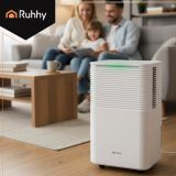 Deshumidificador RUHHY DRYZIX 12L/24h con WiFi, Humidistato y Temporizador - imagen 8
